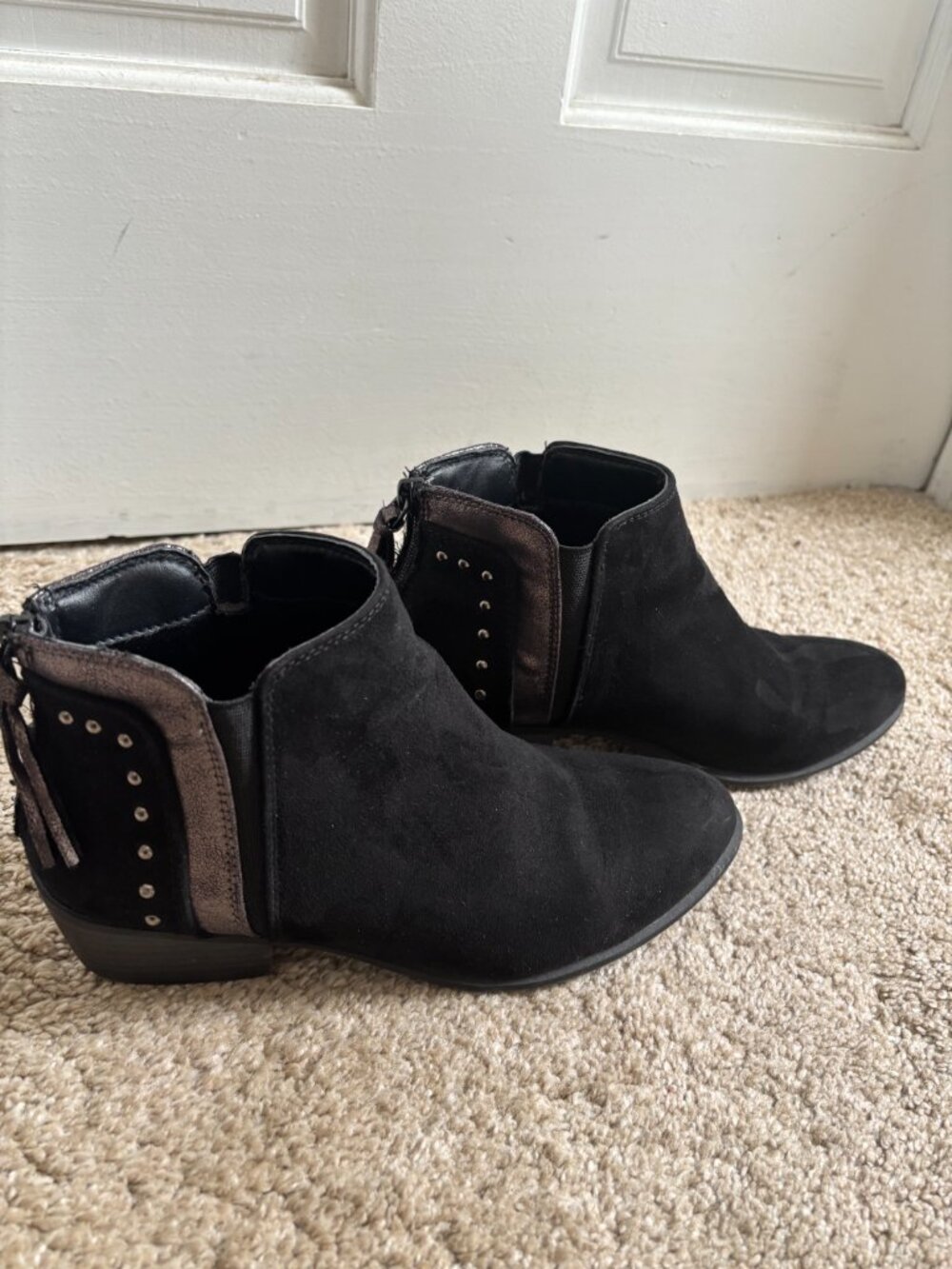 Black Candies Booties Size 6 1/2